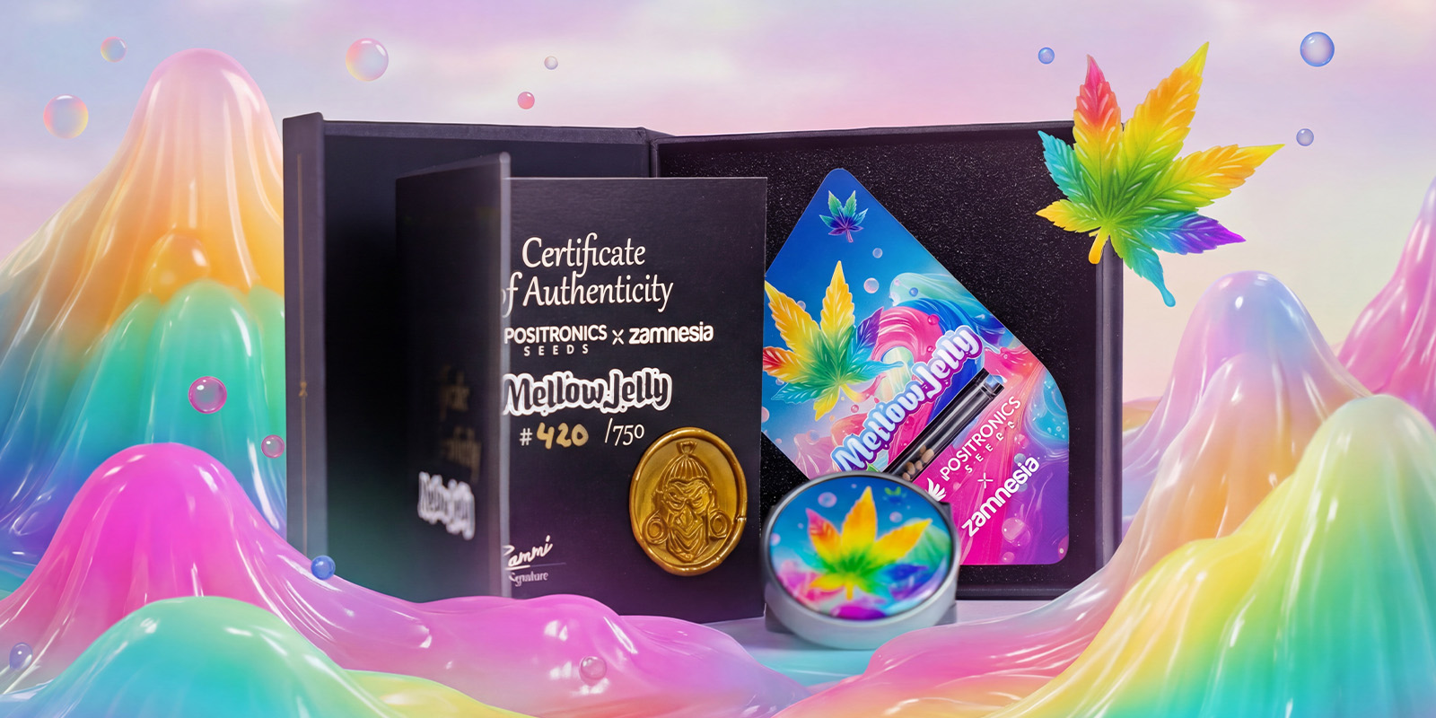 Mellow Jelly – Positronics Seeds x Zamnesia Seeds: un clásico cremoso y afrutado
