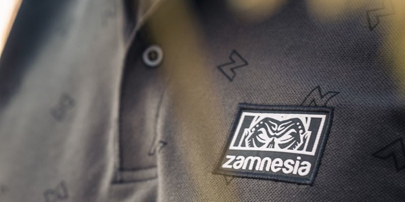 Z-Polo Logo Zamnesia Gris