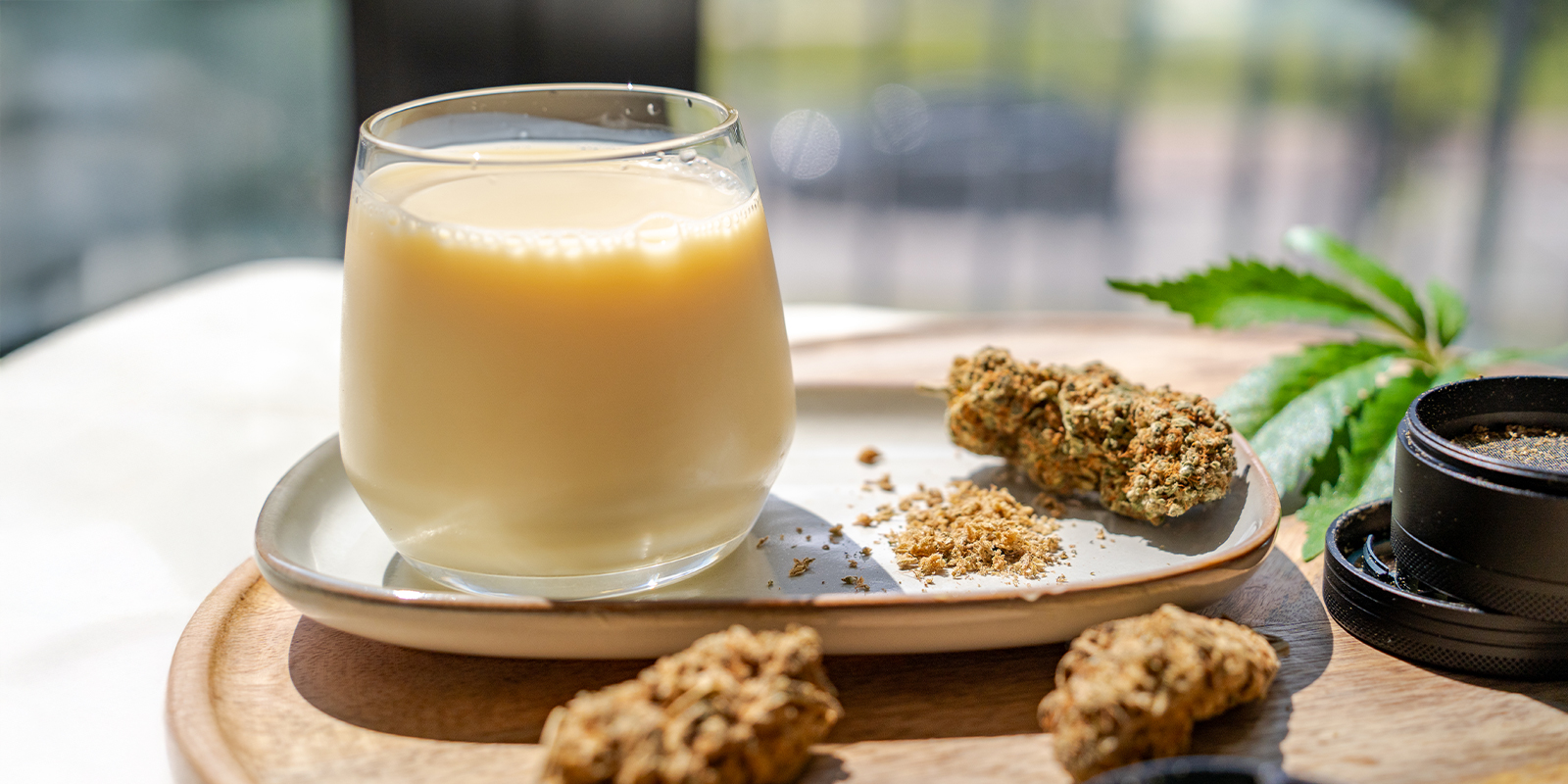 Paso 1: Preparar la leche de cannabis