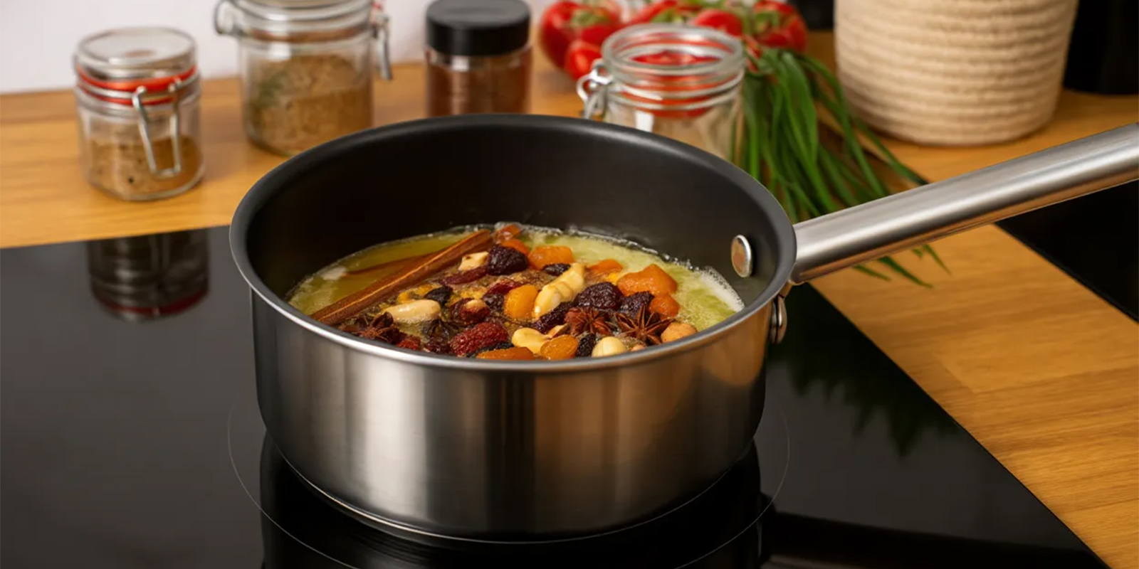 Añade miel y frutas Añade miel y frutas