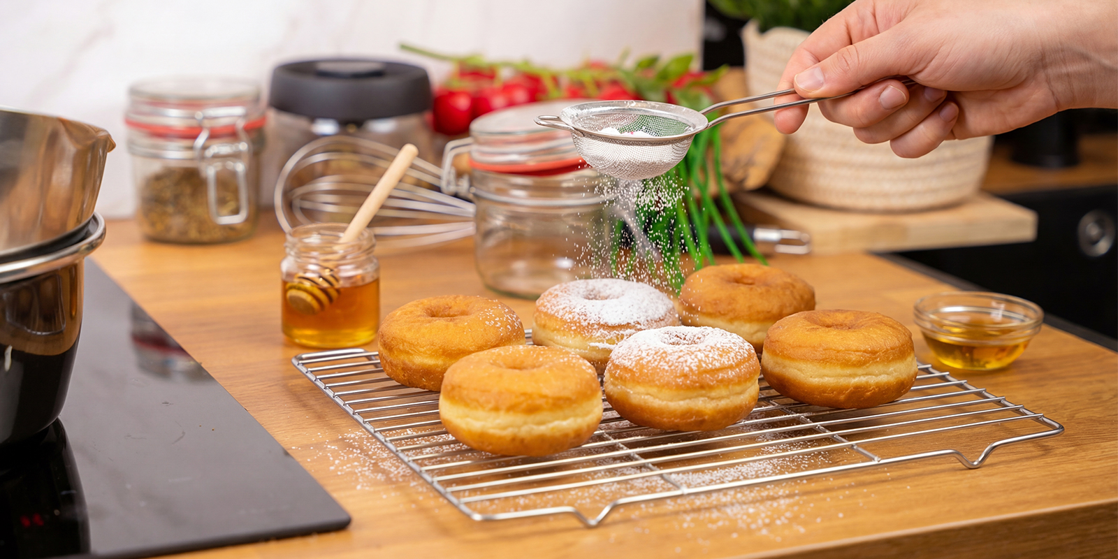 Deja enfriar y glasea