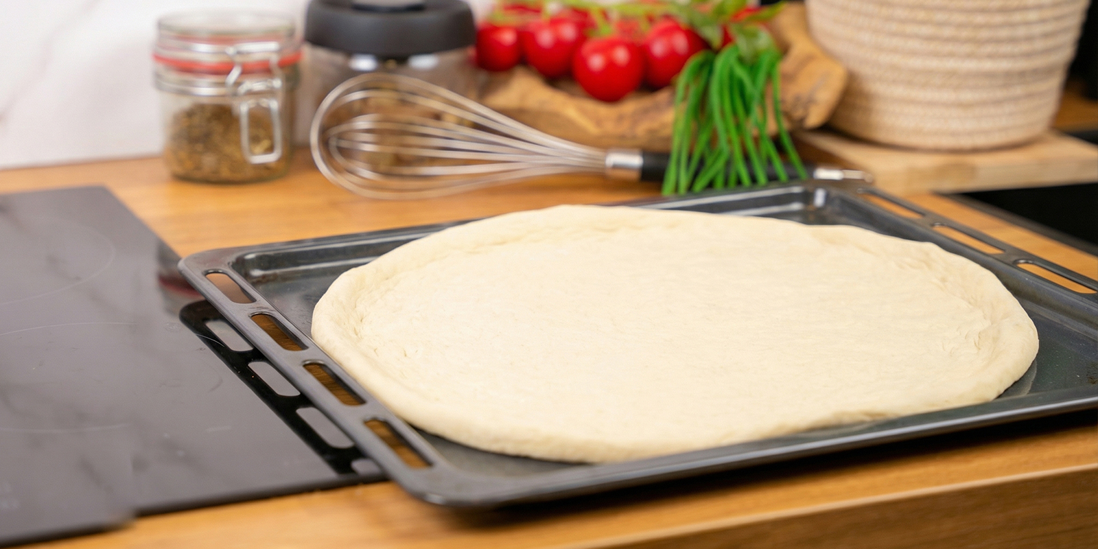 Prepara la base de la pizza Prepara la base de la pizza