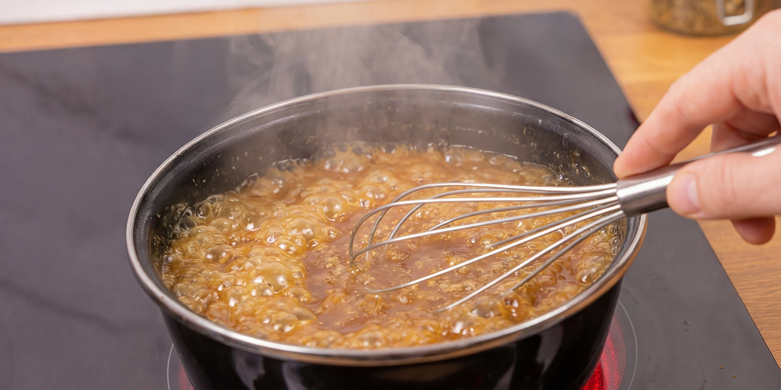 Calienta hasta la temperatura correcta