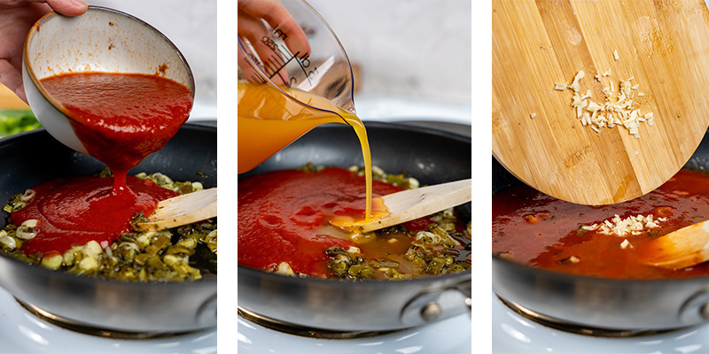 Añade El Resto De Los Ingredientes