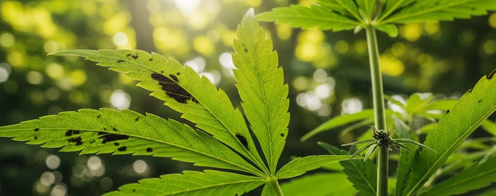 Manchas Negras en Las Hojas de Cannabis: Qué Significan Y Cómo Solucionarlas
