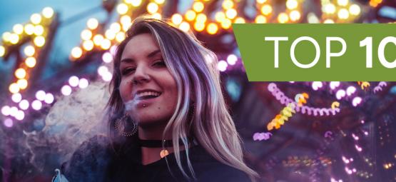 Top 10 de influencers de la marihuana en 2025